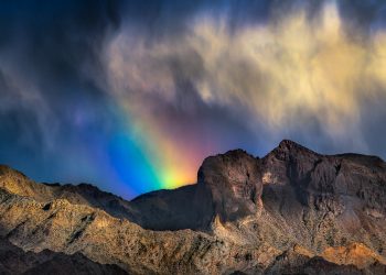 Rainbow over Quartzsite AZ